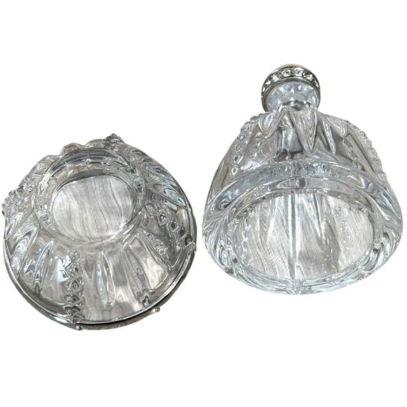 Lenox Pave Jewels Diamonds & Pearls Royal Egg Box Crystal Collectibles in Box - Picture 4 of 11